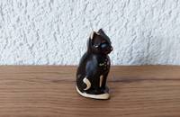 Rheinfelden Keramik, kleine, sitzende Katze 