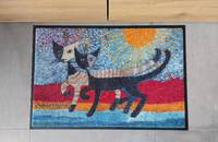 Rosina Wachtmeister Fussmatte Türvorleger Katzen "In due sulla riva"