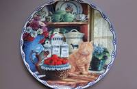 Sammelteller Katzen "Annebell's Simple Pleasures"