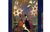 Rosina Wachtmeister Katzen HEYE Puzzle 1000 Lilies