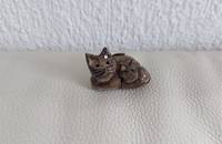 Katzenmutter mit Katzenkind
