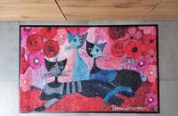 Teppich wash&dry Rosina Wachtmeister Katzen Rossini