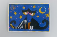 Postkarte Rosina Wachtmeister Katzen Stella Nostre