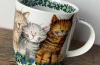 Alex Clark Tasse Katzen Tree Amigos