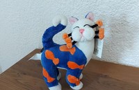 WhimsiClay Plüschkatze Ichtus klein