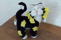 WhimsiClay Plüschkatze Celestial klein