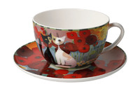 Rosina Wachtmeister Milch-Kaffee Tasse Lestate in giardino