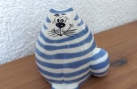 Goebel ADAM & Ziege Spardose Katze KIMBA 