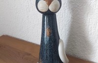 Katze in blau I