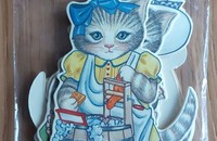 12 Geschenkanhänger Kitty Cucumber Katzen
