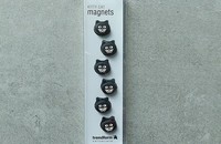6 kleine Katzenkopf Magnete