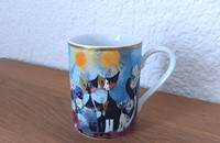 Rosina Wachtmeister Tasse Mug Katzenfamilie