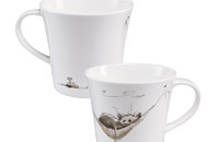 Peter Schnellhardt Tasse Mug Katze Kleine Mittagspause