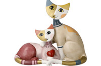 Rosina Wachtmeister Katzen Vivien e Peppie L. E. 2025