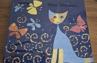 Rosina Wachtmeister Servietten Katze Danza delle farfalle