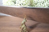 Brosche Katze stylisiert Farbe gold