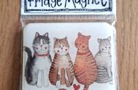 Alex Clark Magnet Katzen Marvellous Moggies