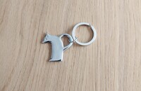 Nero & Bianca Schlüsselanhänger stilisierte Katze "happy"