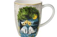 Rosina Wachtmeister Tasse Katzen Al chiaro di luna