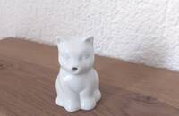 Kleiner Rahmkrug weisse Katze