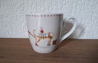 Tasse Weihnachtskatze mit Geschenken