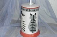 WC Bürste "Cats in waiting"