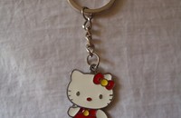 Schlüsselanhänger Katze Hello Kitty rot