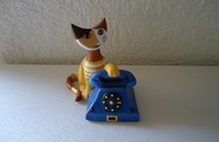 Rosina Wachtmeister Musikspieldose 2012 Katze "Chiamata privata"