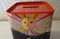 Rosina Wachtmeister Spardose "Hapiness is Shared"
