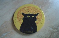 Taschenspiegel "Tournée du chat noir" von Steinlen