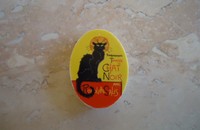 Radierer "Tournée chat noir" von Steinlen
