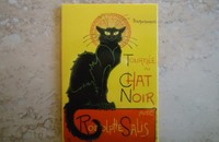 Magnet "Tournée du chat noir" de Steinlen