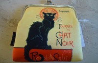 Klick-Geldbeutel "Tournée du chat noir" von Steinlen