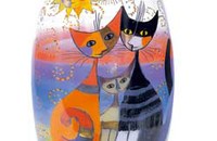 Rosina Wachtmeister Glasbodenvase "Momenti di Felicità"