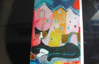 Rosina Wachtmeister Klappkarte Katze Nero vor der Stadt