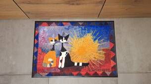 Rosina Wachtmeister Fussmatte wash & dry Katzen Noi Due