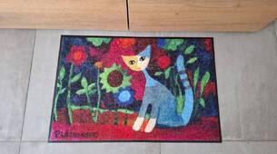 Rosina Wachtmeister Fussmatte wash&dry Katze MAR