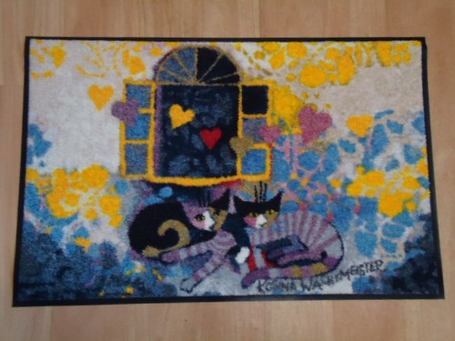 Rosina Wachtmeister Teppich Wash Dry Flying Hearts I Boutique